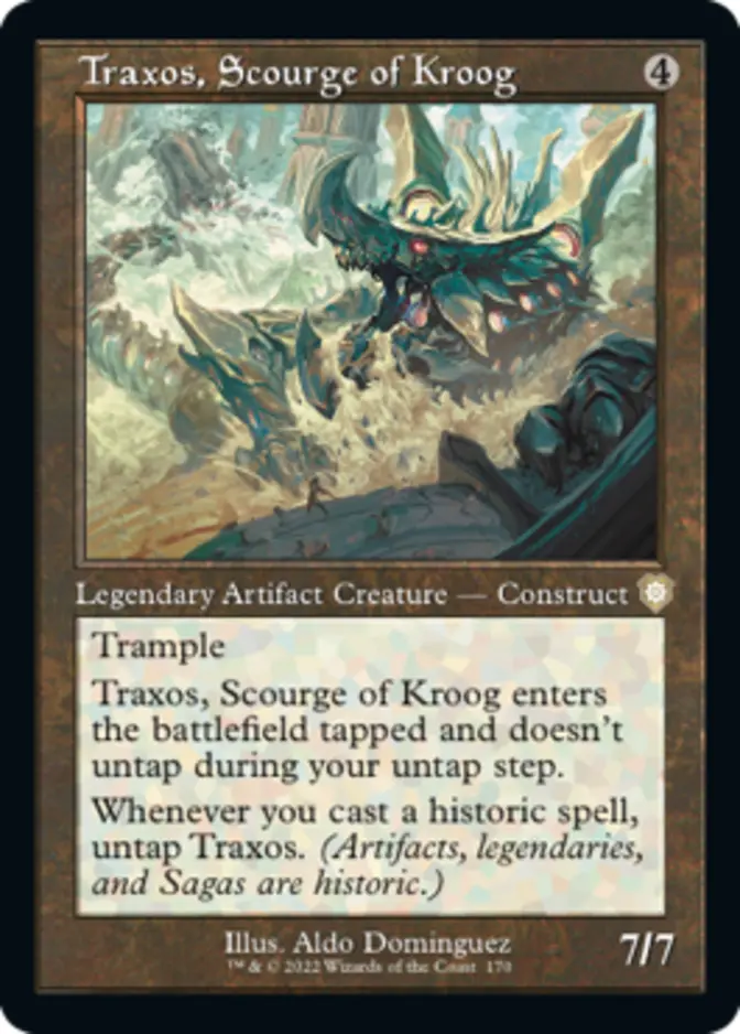 Traxos, Scourge of Kroog <retro> [BRC]