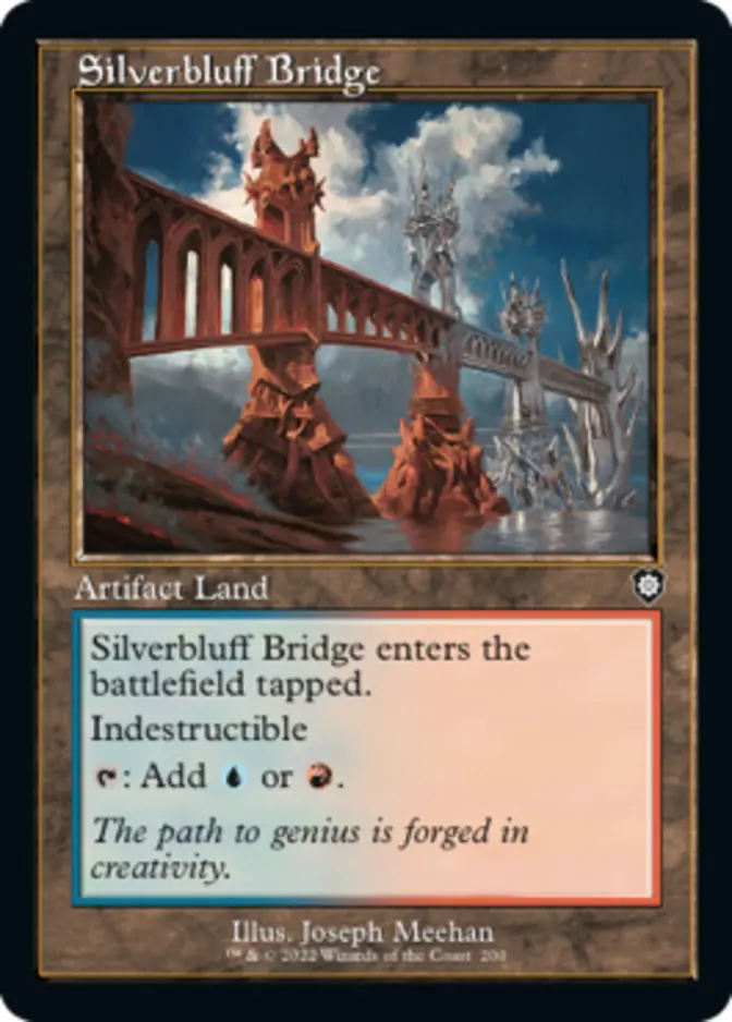 Silverbluff Bridge <retro> [BRC]