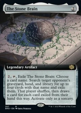 The Stone Brain, The Brothers' War (BRO) Price History