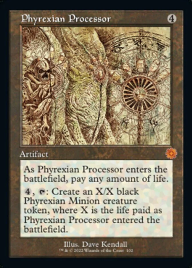 Phyrexian Processor <schematics> [BRR]