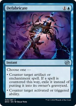Defabricate