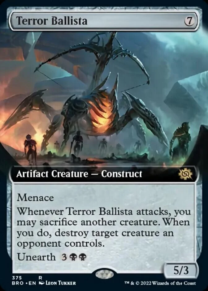 Terror Ballista <extended> [BRO]