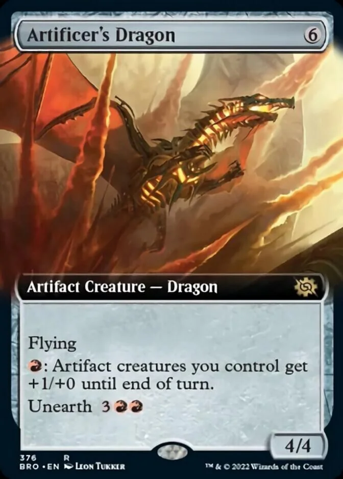 Artificer's Dragon <extended> [BRO]