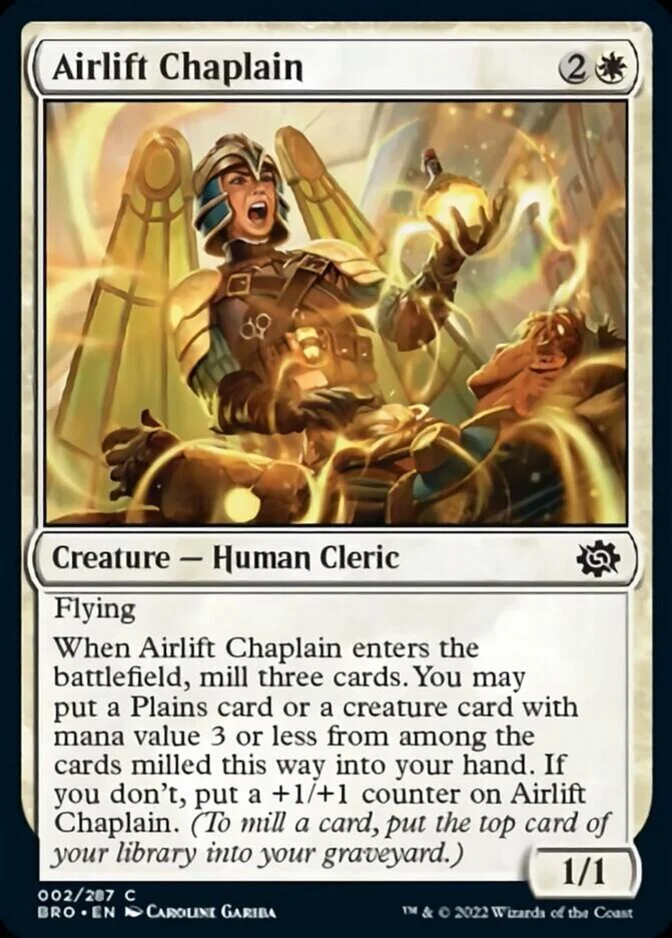 Airlift Chaplain [BRO]