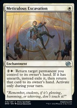 Meticulous Excavation