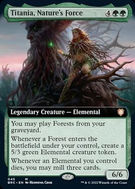 Titania, Nature's Force