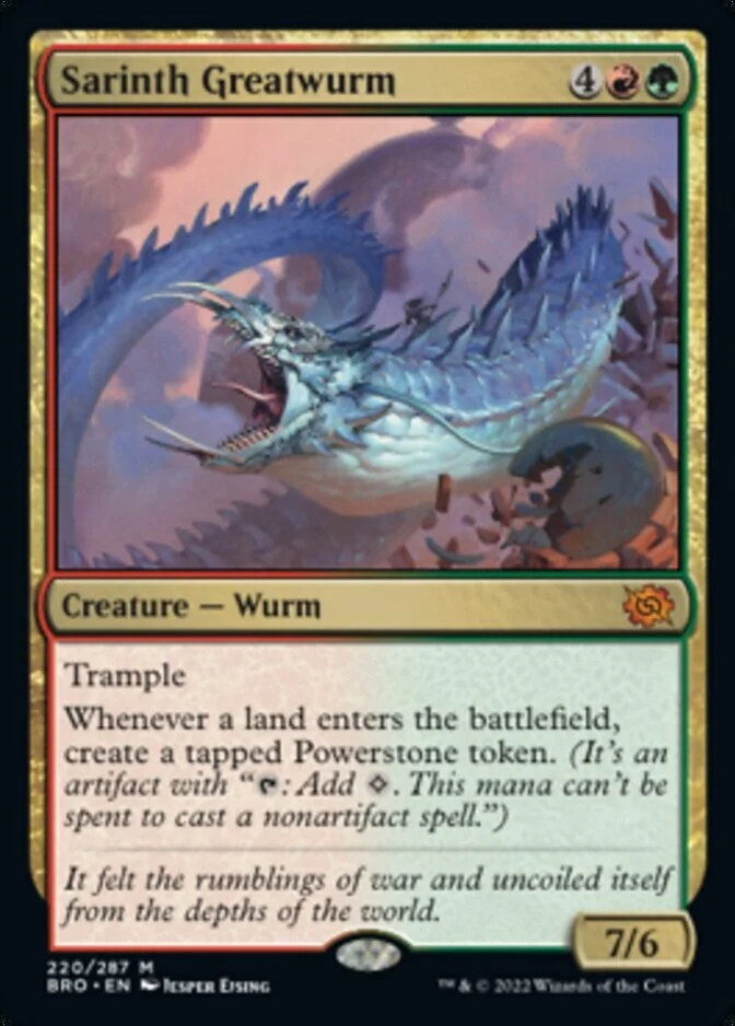 Sarinth Greatwurm [BRO]