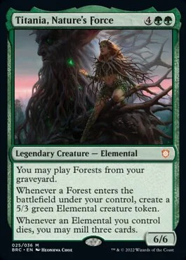 Titania, Nature's Force
