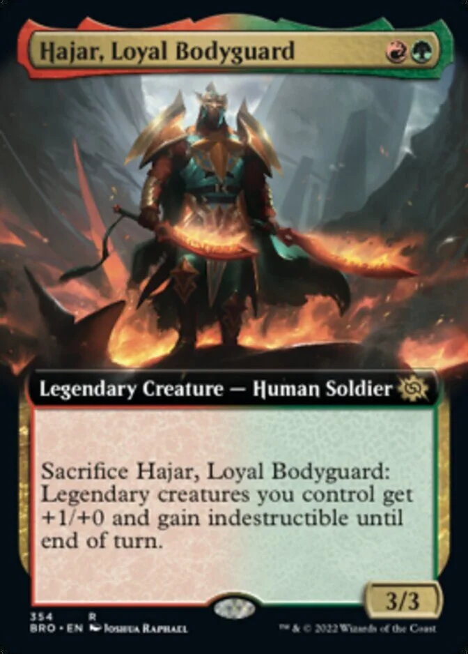 Hajar, Loyal Bodyguard <extended> [BRO] (F)
