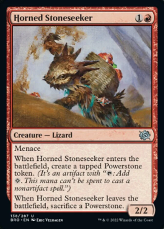 Horned Stoneseeker [BRO] (F)