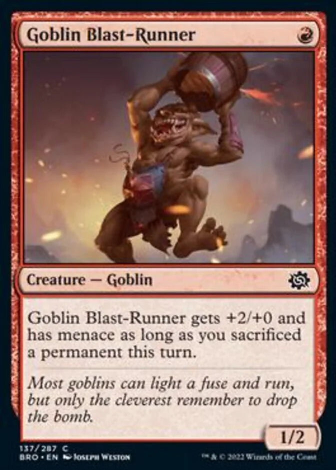 Goblin Blast-Runner [BRO] (F)