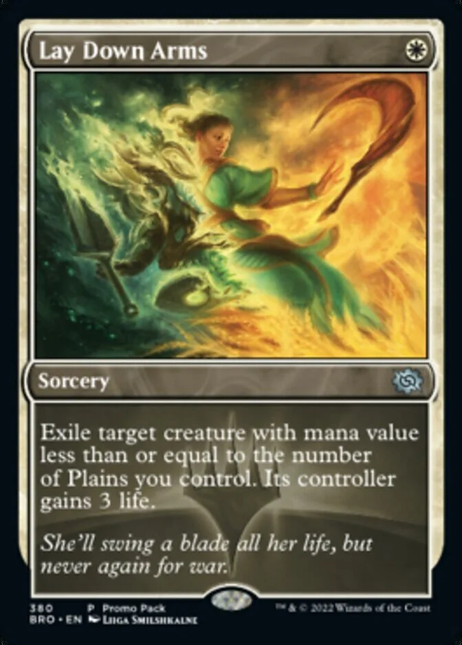 Lay Down Arms <promo pack> [BRO] (F)