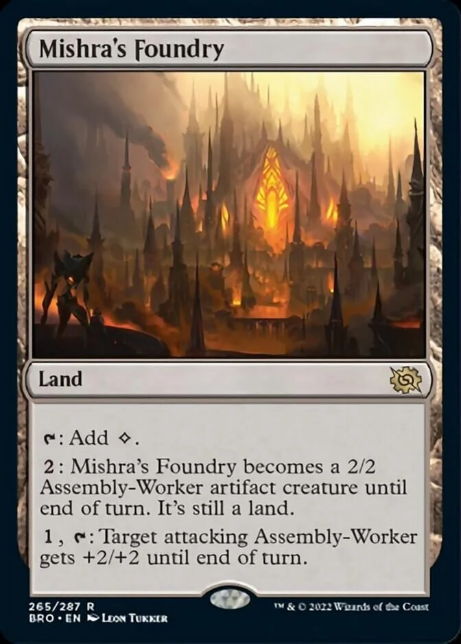 Mishra's Foundry [BRO] (F)