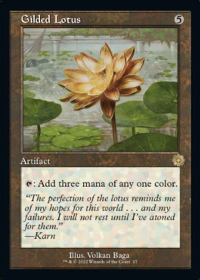 Gilded Lotus <retro> [BRR] (F)