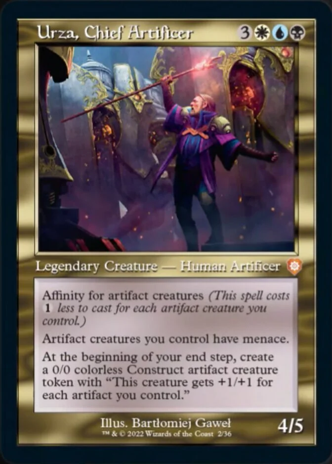 Urza, Chief Artificer <retro> [BRC] (FE)