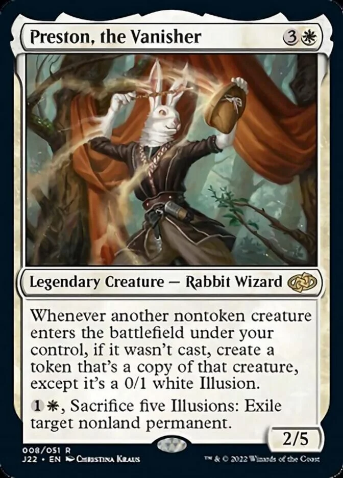 Preston, the Vanisher [J22]