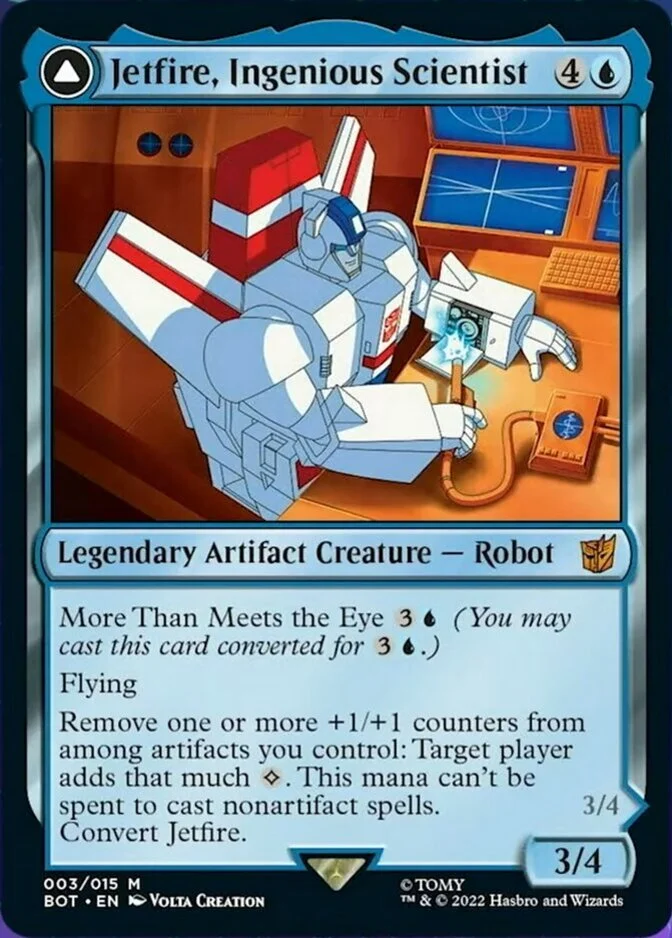 Jetfire, Ingenious Scientist [BOT] (F)