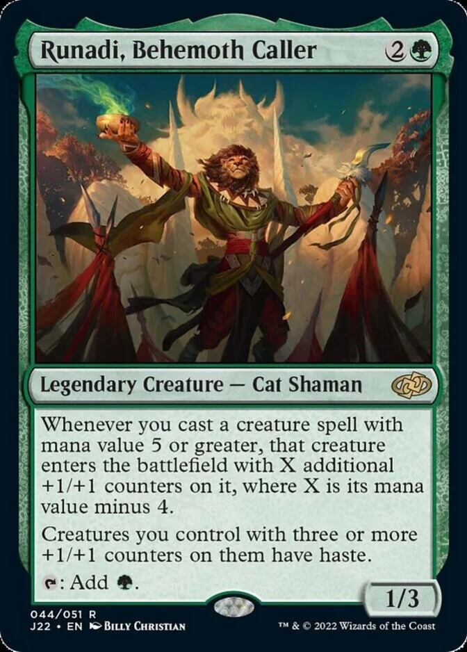 Runadi, Behemoth Caller [J22]