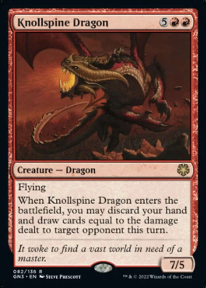 Knollspine Dragon [GN3]