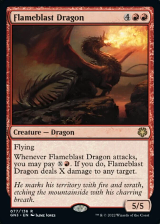 Flameblast Dragon [GN3]