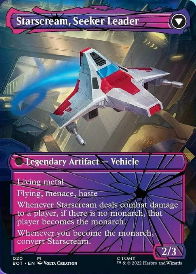 Starscream, Seeker Leader <shattered glass> [BOT] (F)