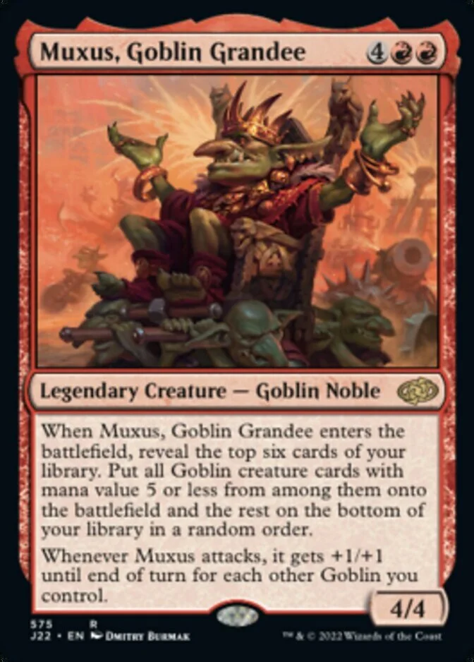 Muxus, Goblin Grandee [J22]