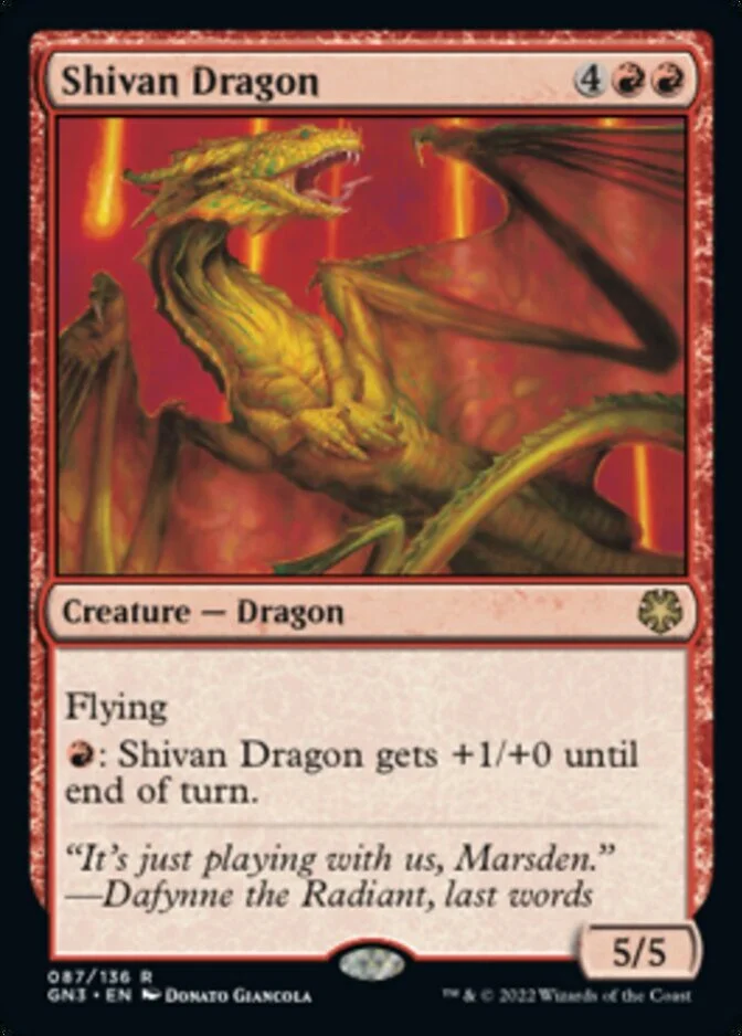 Shivan Dragon [GN3]