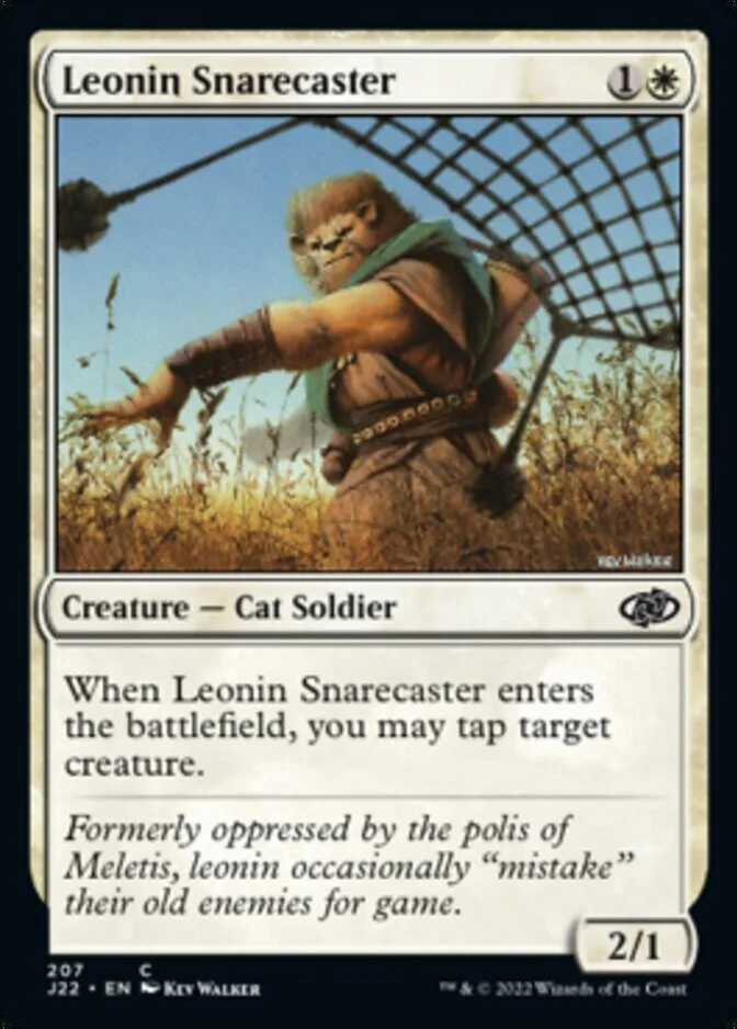 Leonin Snarecaster [J22]
