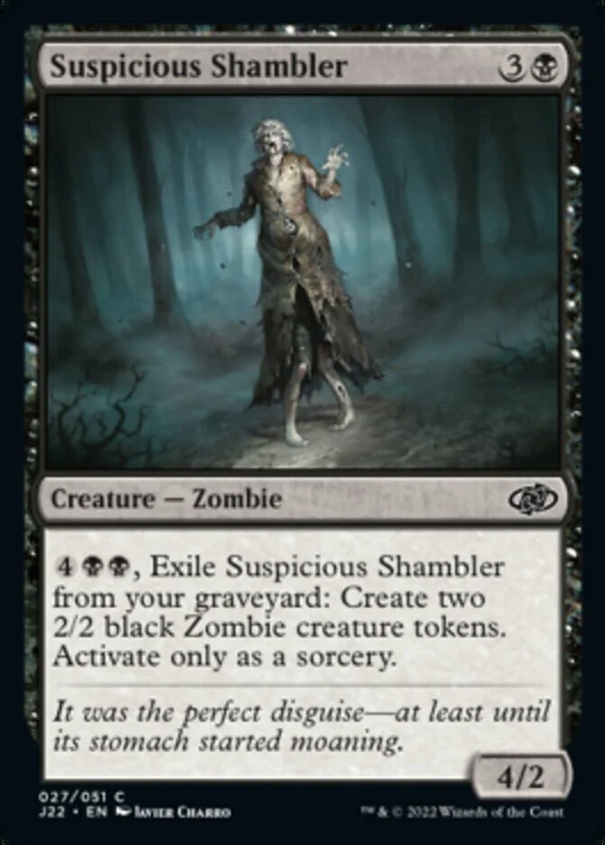 Suspicious Shambler [J22]