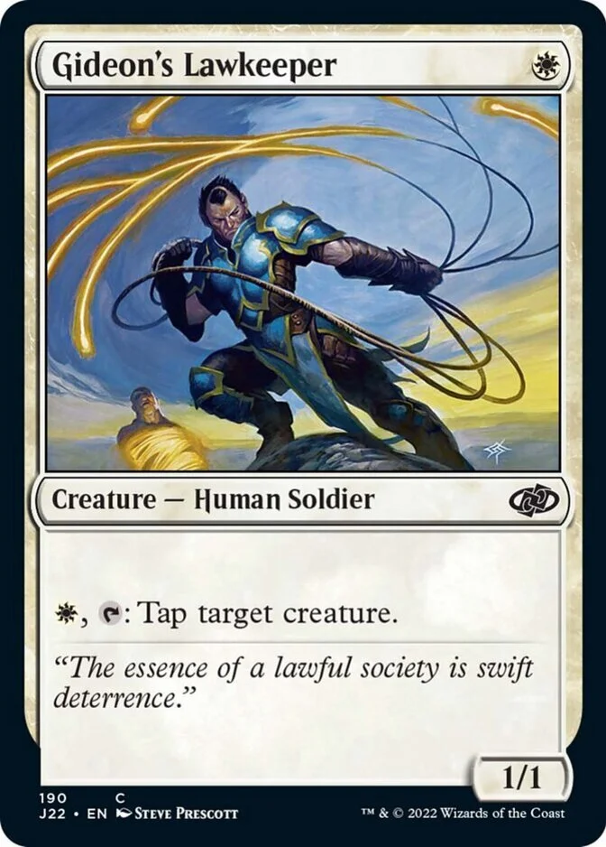 Gideon's Lawkeeper [J22]