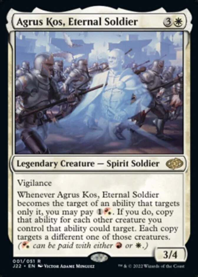 Agrus Kos, Eternal Soldier [J22]