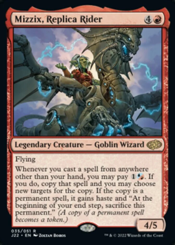 Mizzix, Replica Rider [J22]