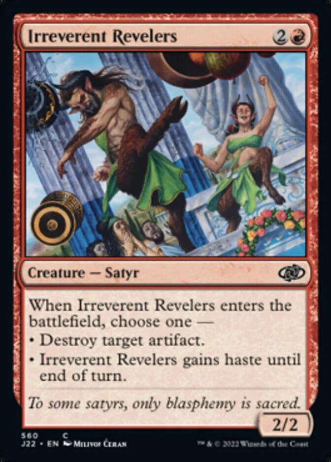 Irreverent Revelers [J22]