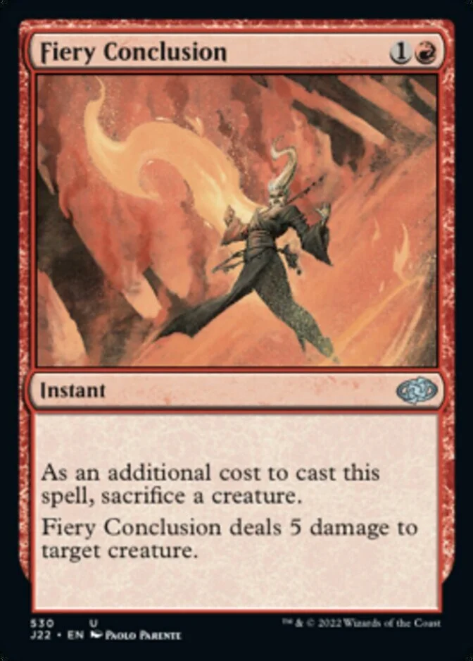 Fiery Conclusion [J22]