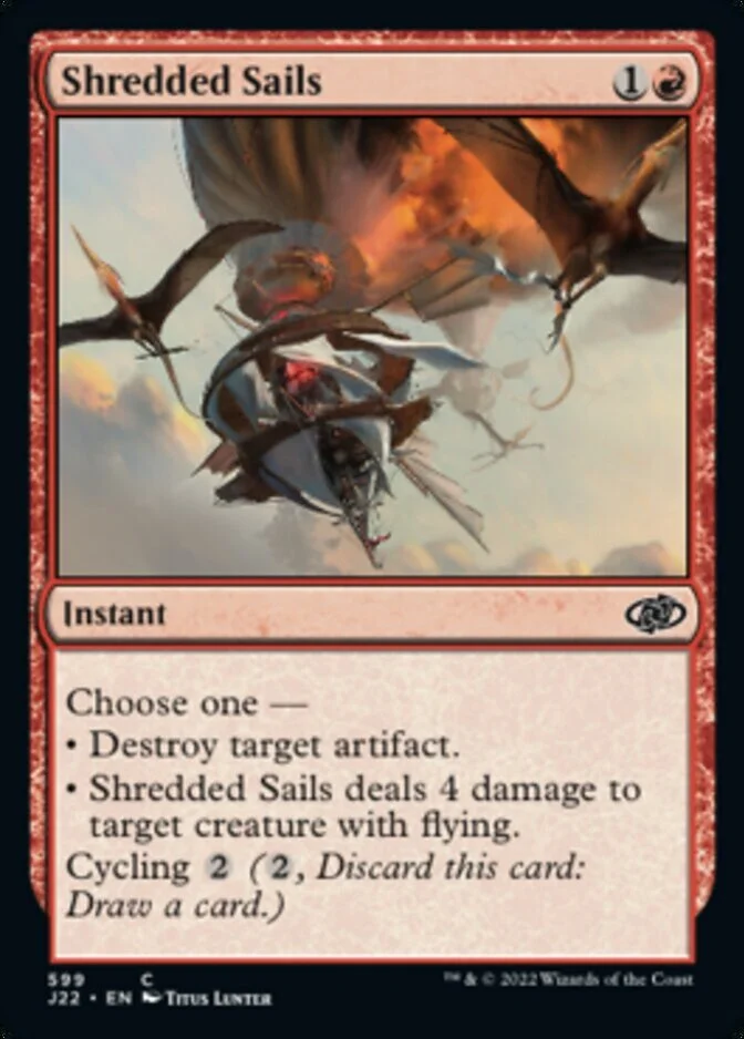 Shredded Sails [J22]