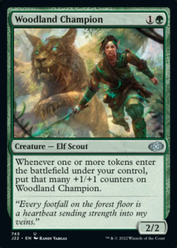 Woodland Champion [J22]