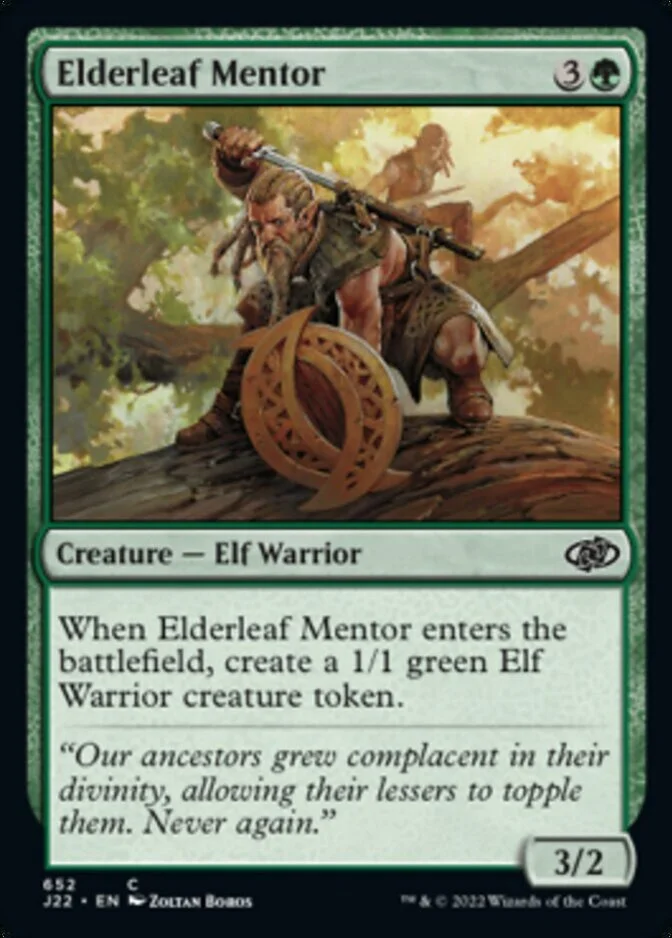 Elderleaf Mentor [J22]