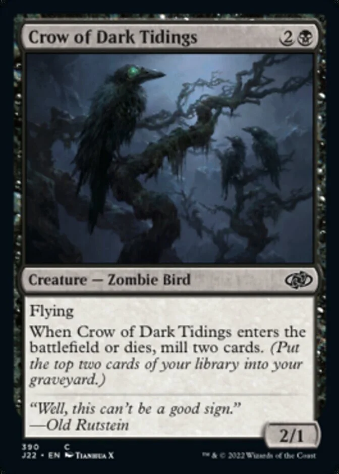Crow of Dark Tidings [J22]