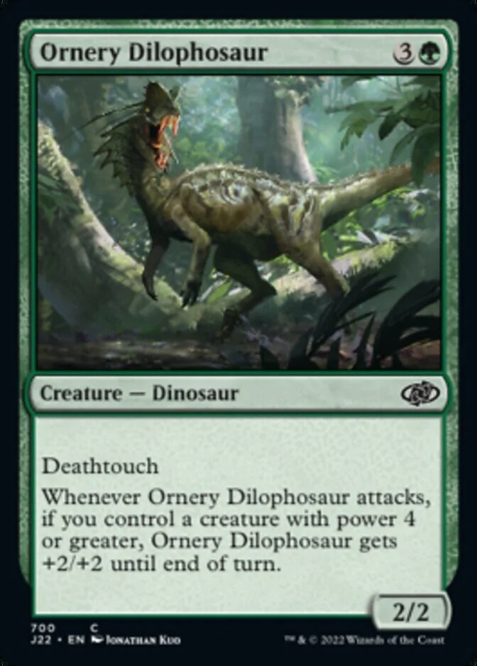 Ornery Dilophosaur [J22]