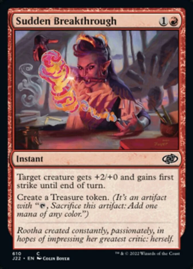 Sudden Breakthrough [J22]