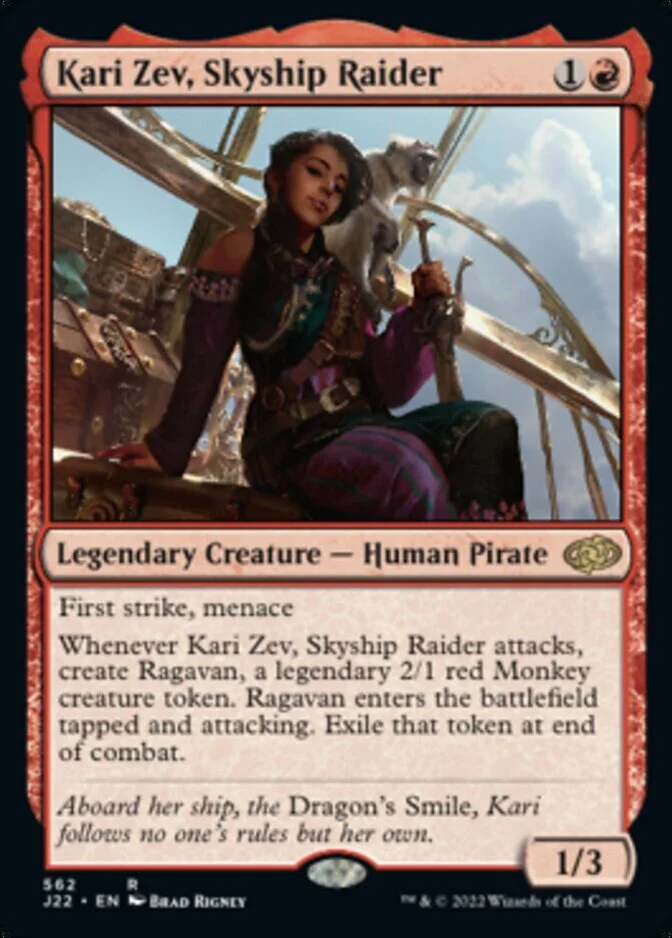 Kari Zev, Skyship Raider [J22]