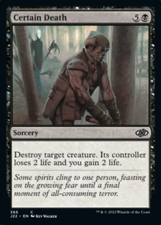 Certain Death [J22] (F)