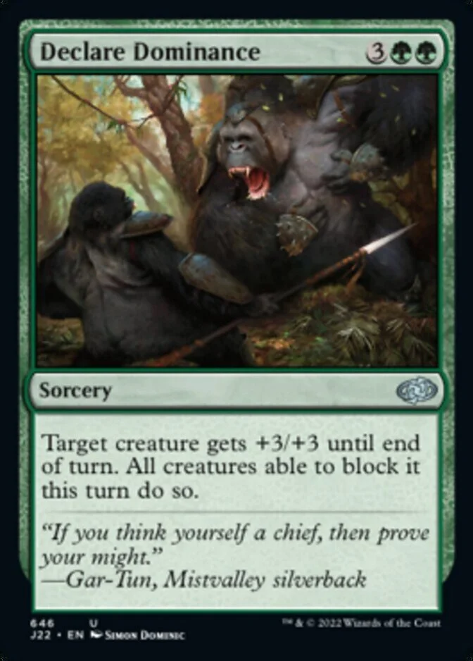 Declare Dominance [J22] (F)