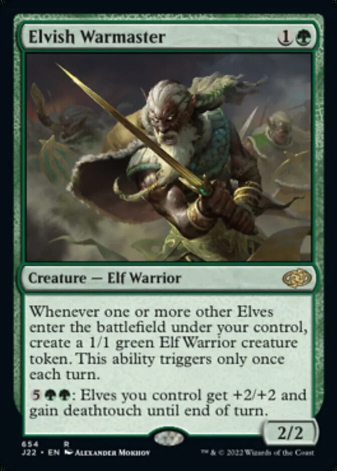 Elvish Warmaster [J22] (F)
