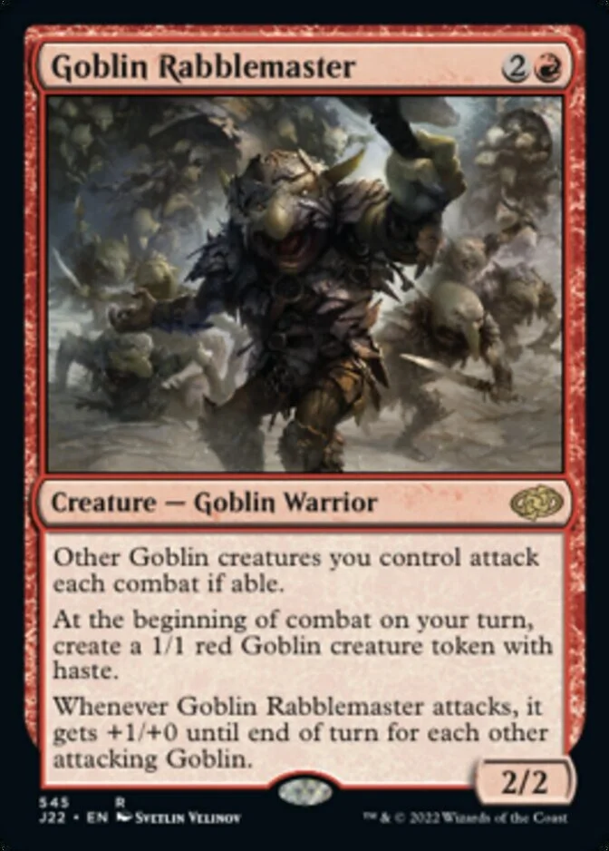Goblin Rabblemaster [J22] (F)