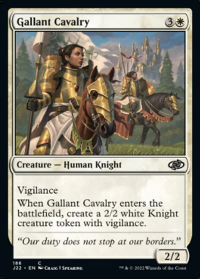 Gallant Cavalry [J22] (F)