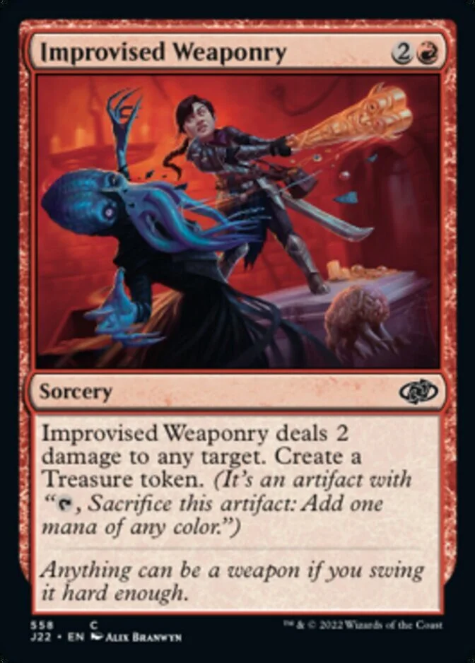 Improvised Weaponry [J22] (F)