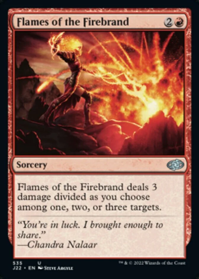 Flames of the Firebrand [J22] (F)