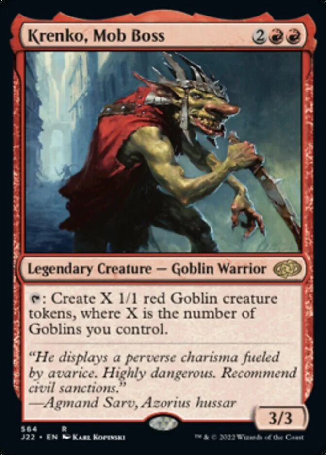 Krenko, Mob Boss [J22] (F)