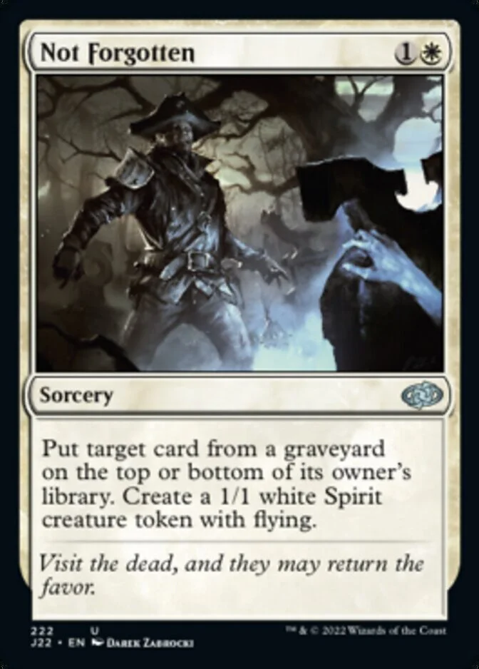 Not Forgotten [J22] (F)